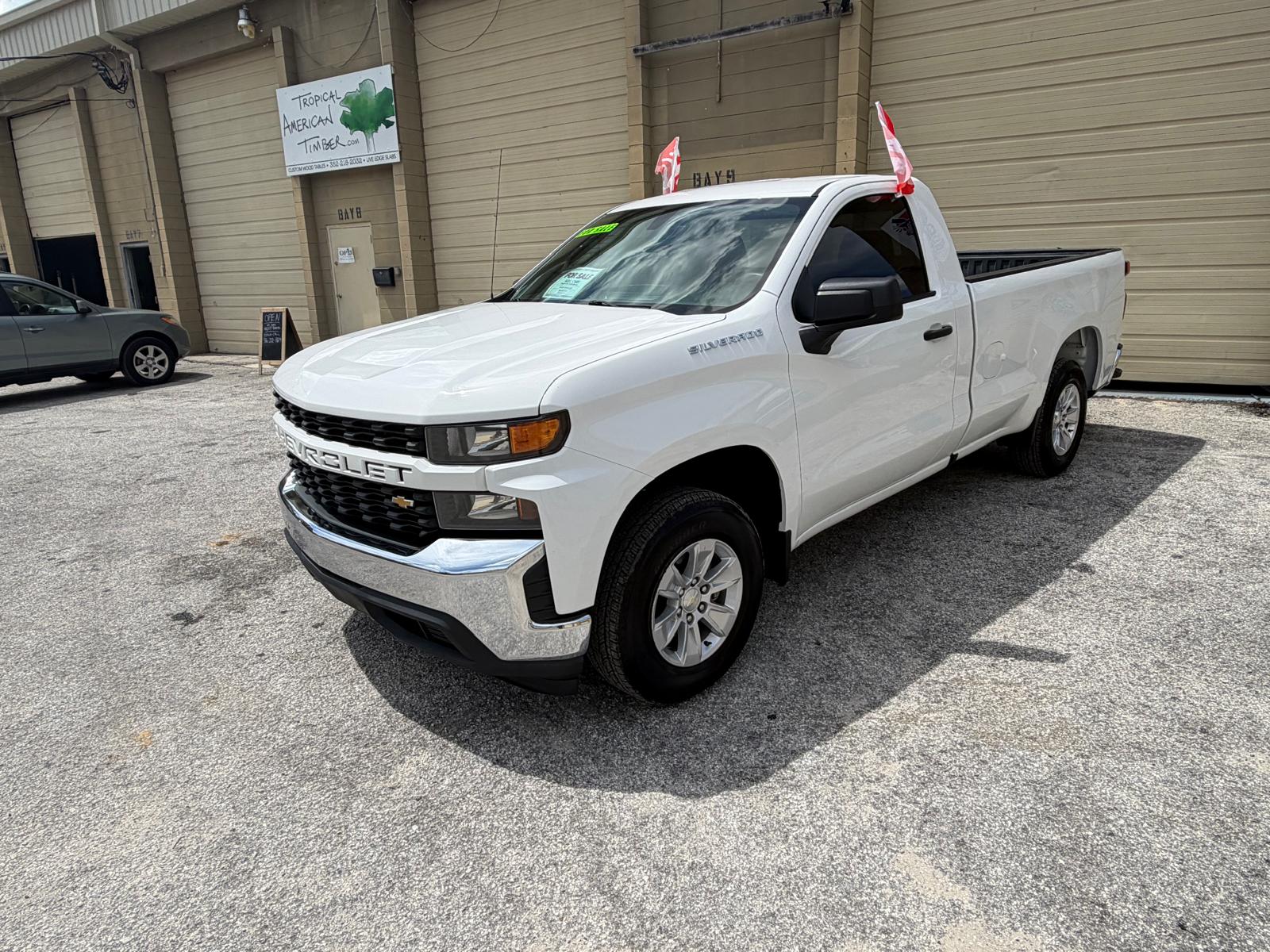 2020 Chevrolet Silverado 1500 Work Truck front angle at G.E.C Cars in Gainesville